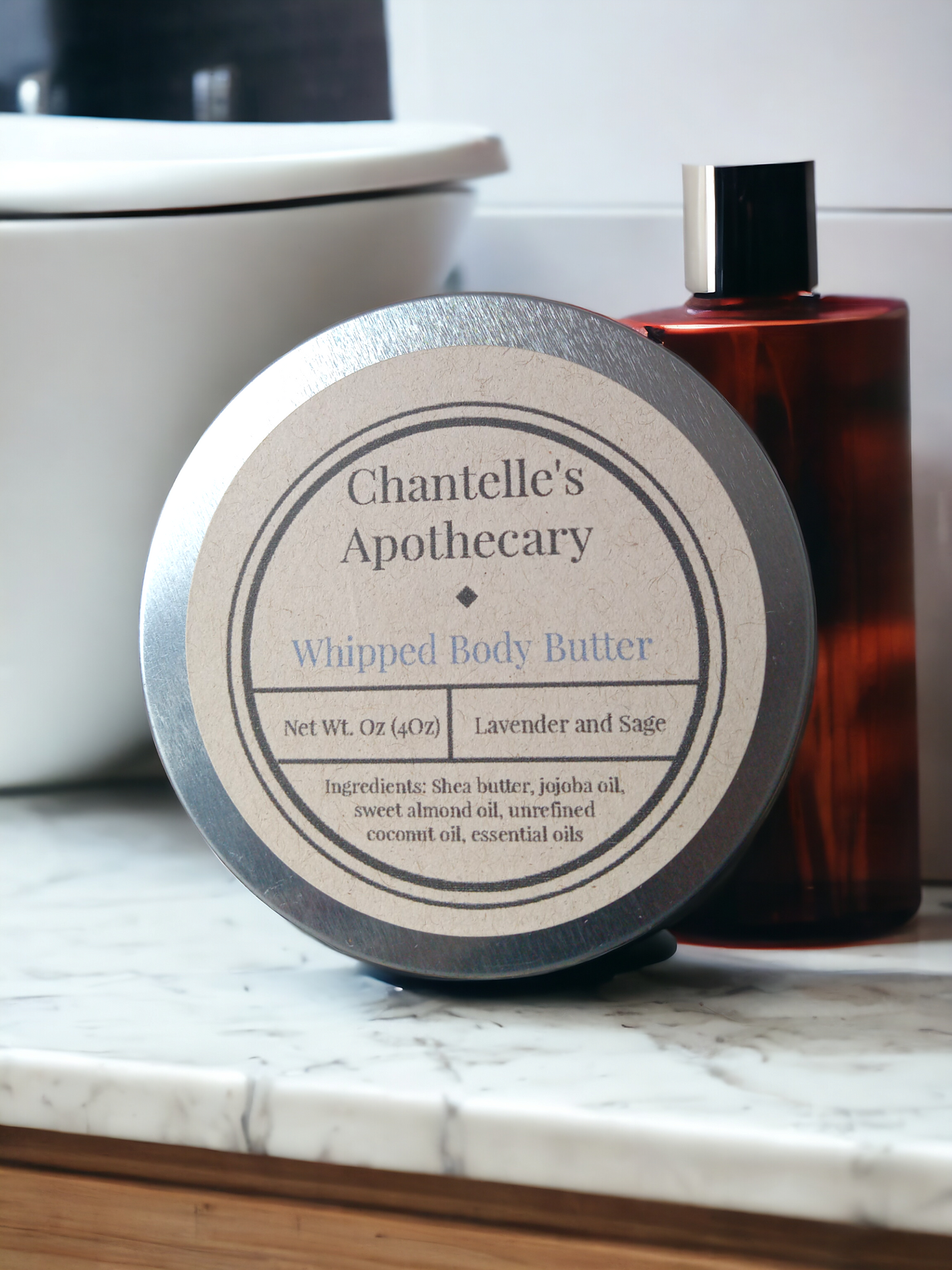 Lavender & Sage Whipped Body Butter