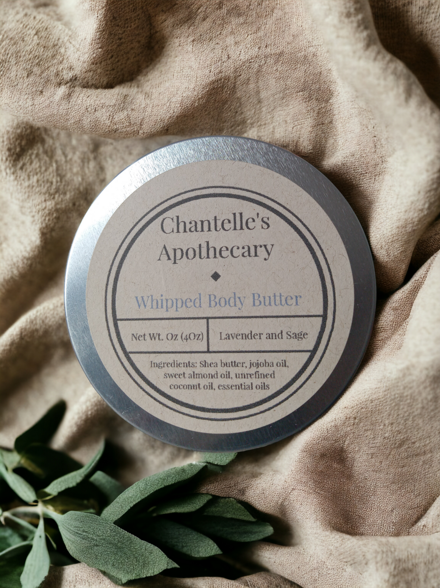 Lavender & Sage Whipped Body Butter